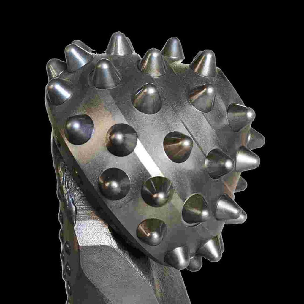 Classic piling roller bit cone with alloy teeth