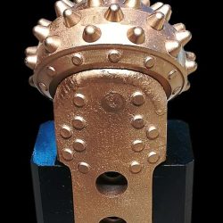 Replaceable piling roller bit body and cone protection system Replaceable piling roller bit body and cone protection system